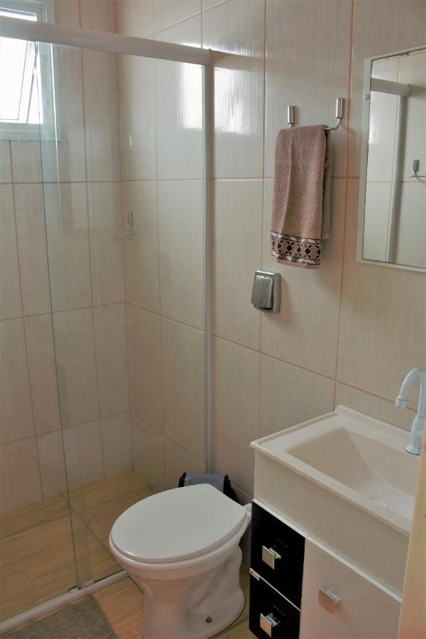 Apartamento Sunset, à 80 metros da praia Palhoça Esterno foto